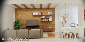 Акцентная стена в интерьере 30.11.2018 №002 - Accent wall in interior - design-foto.ru